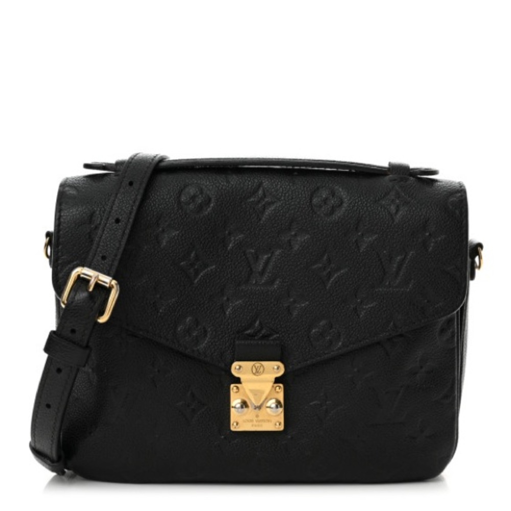LOUIS VUITTON
Empreinte Pochette Metis Black- gold hardware